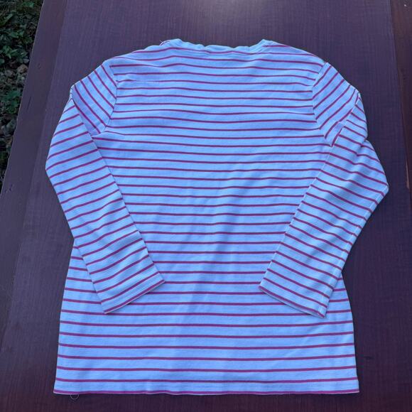 Ralph Lauren Sport Red & White Striped Top - Size L - Picture 5 of 5